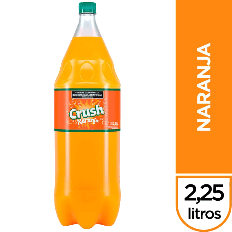Gaseosa CRUSH Naranja 2250Lt