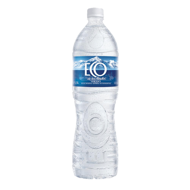 Agua Mineral ECO DE LOS ANDES Sin Gas 15