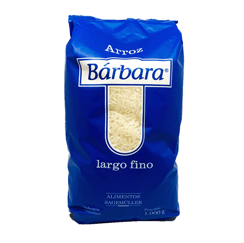 Arroz BARBARA Largo Fino Bolsa 1K