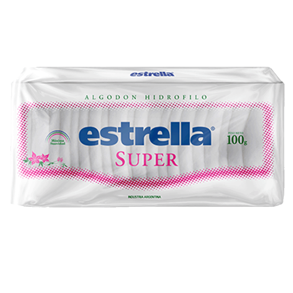 Algodon Estrella Super x 100 gr