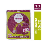 Bolsa Residuo ASURIN N*5 Plana (50x70) 10u
