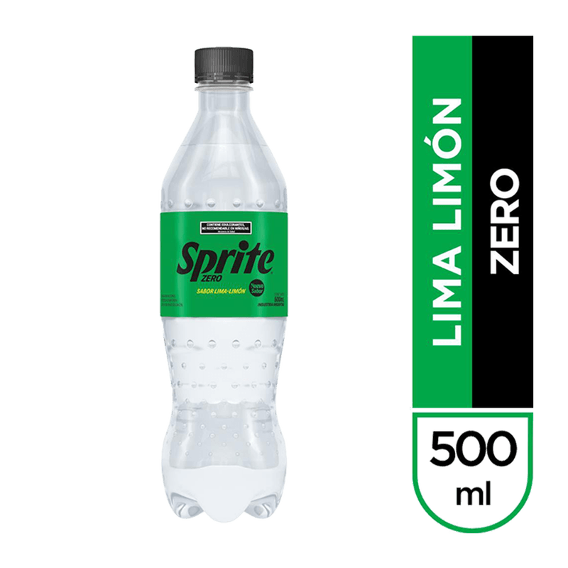Gaseosa SPRITE Sin Azucar 500cc