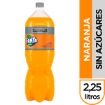 Gaseosa FANTA Naranja Sin Azucar 225L