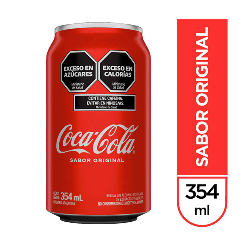 Gaseosa COCA COLA Lata 354ml