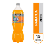 Gaseosa FANTA Naranja Zero 15L