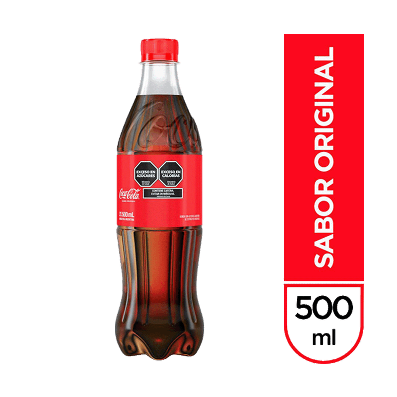 Gaseosa COCA COLA Pet 500
