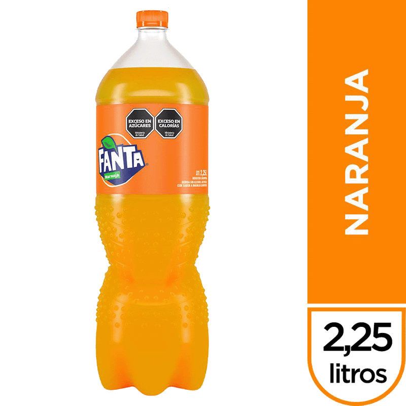 Gaseosa FANTA Naranja 2250Lt