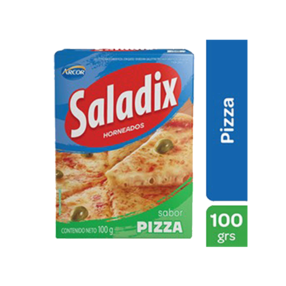 Galletitas Saladix Snacks Pizza 100 gr