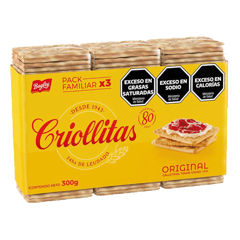 Galletitas CRIOLLITAS 300g
