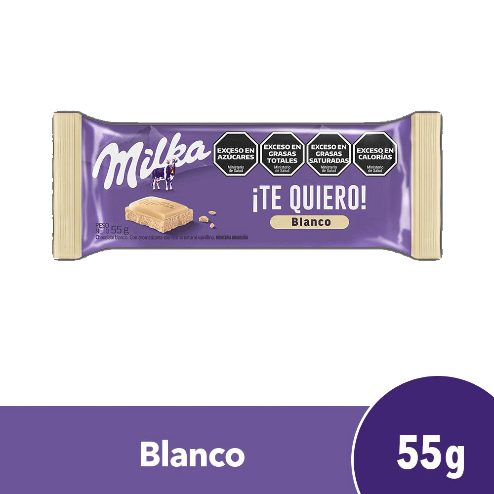 Chocolate Milka Blanco 55 gr