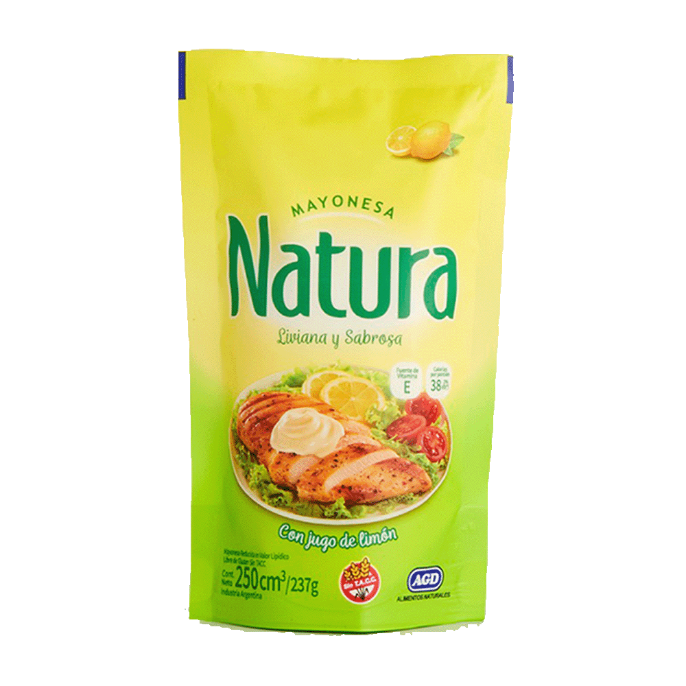 Mayonesa D/Pack Natura 250 Cc