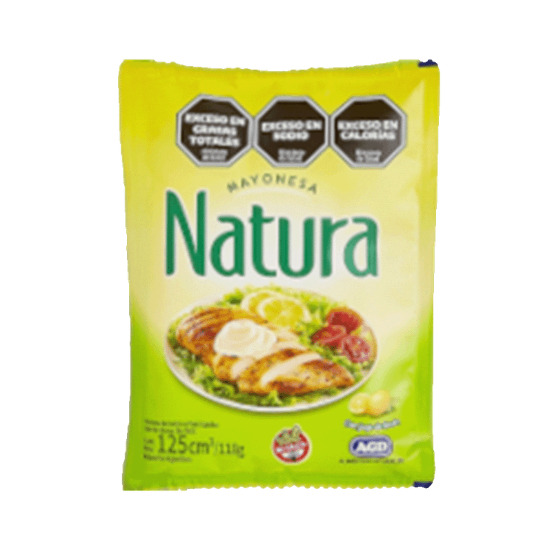 Mayonesa NATURA Sachet 118g