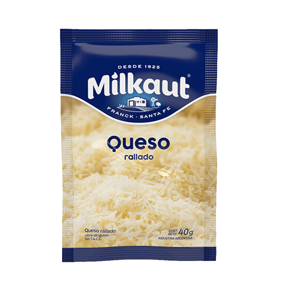 Queso Rallado Milkaut x 40 gr