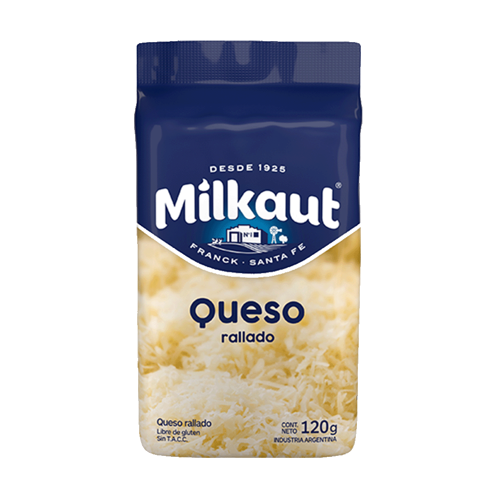 Queso Rallado Milkaut x 120 gr
