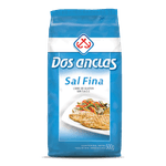 Sal DOS ANCLAS Fina Paquete Trilaminado 500g