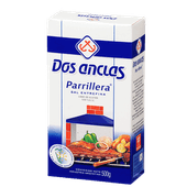 Sal DOS ANCLAS Parrillera Estuche 500g