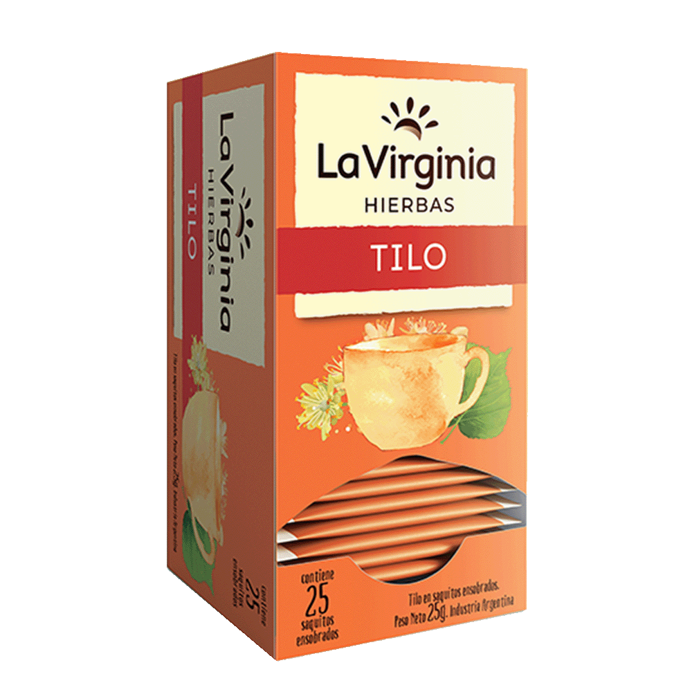Te La Virginia x 20 Saquitos. Tilo