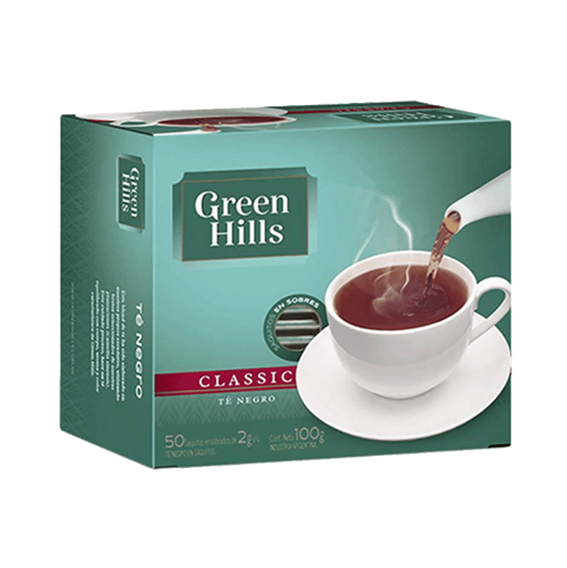 Té GREEN HILLS Ensobrado 50u