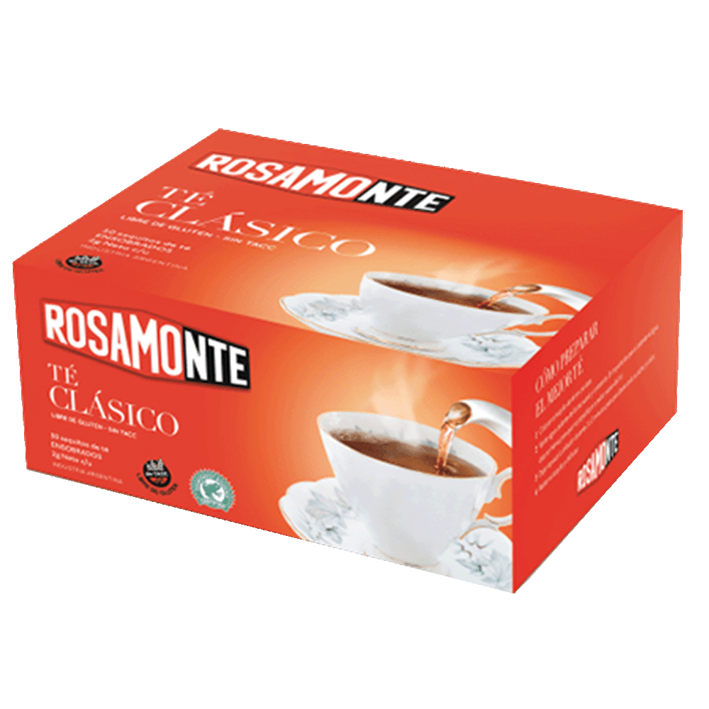 Te Rosamonte x 50 Saquitos
