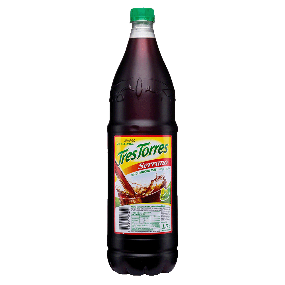 Amargo Tres Torres Light Serrano Botella 1.5 l