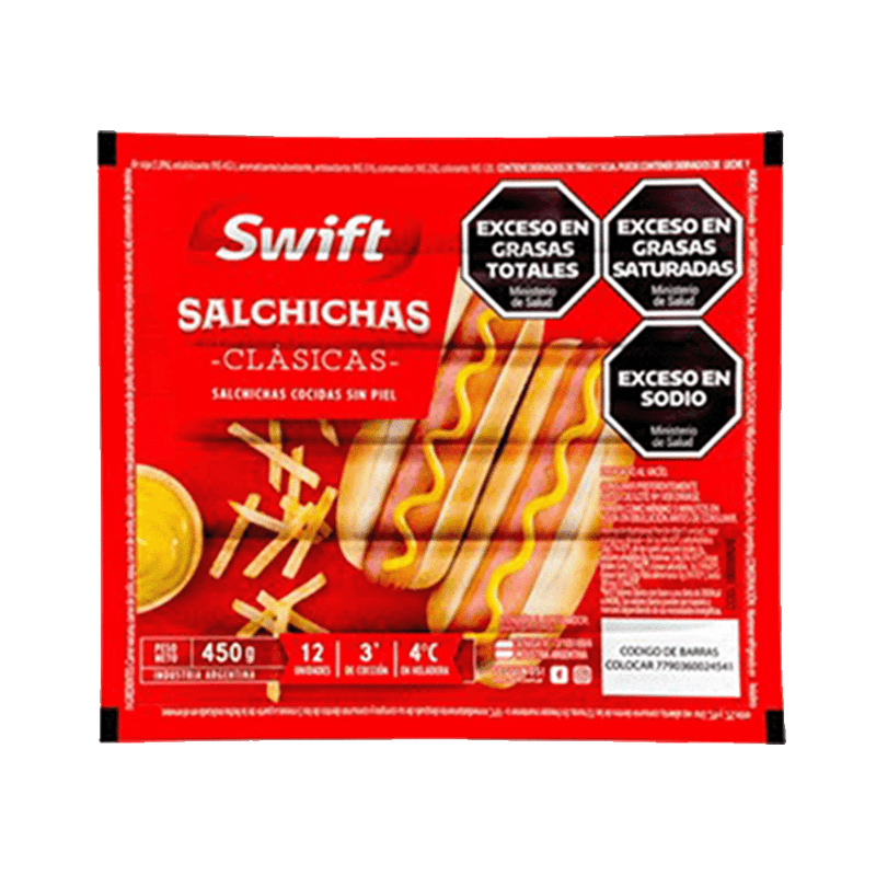 Salchichas SWIFT Viena 12u