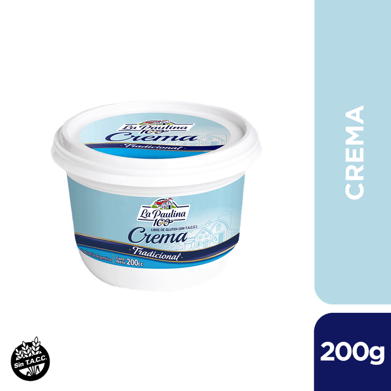 Crema De Leche LA PAULINA Pote 200cc