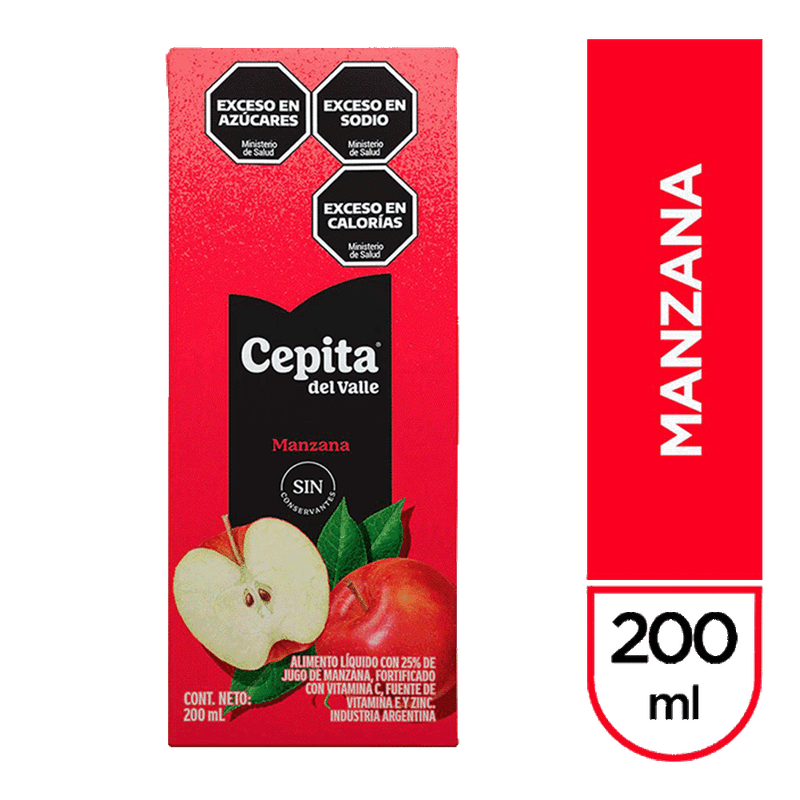 Jugo CEPITA Manzana Brik 200cc