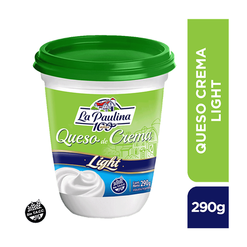 Queso LA PAULINA Crema Light 290gr