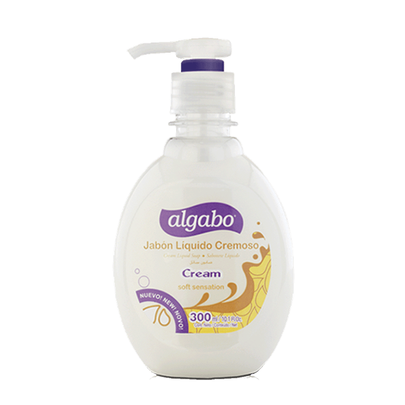 Jabón Líquido ALGABO Cream 300cc