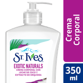 Crema ST IVES Exotic Naturals 350ml