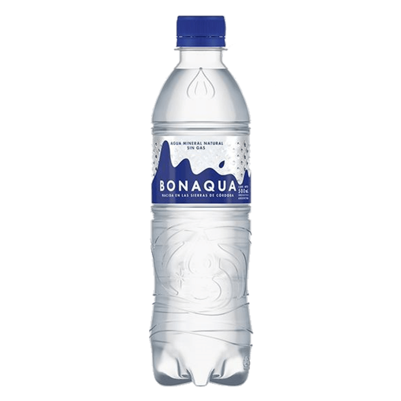 Agua Mineral BONAQUA Sin Gas 500cc