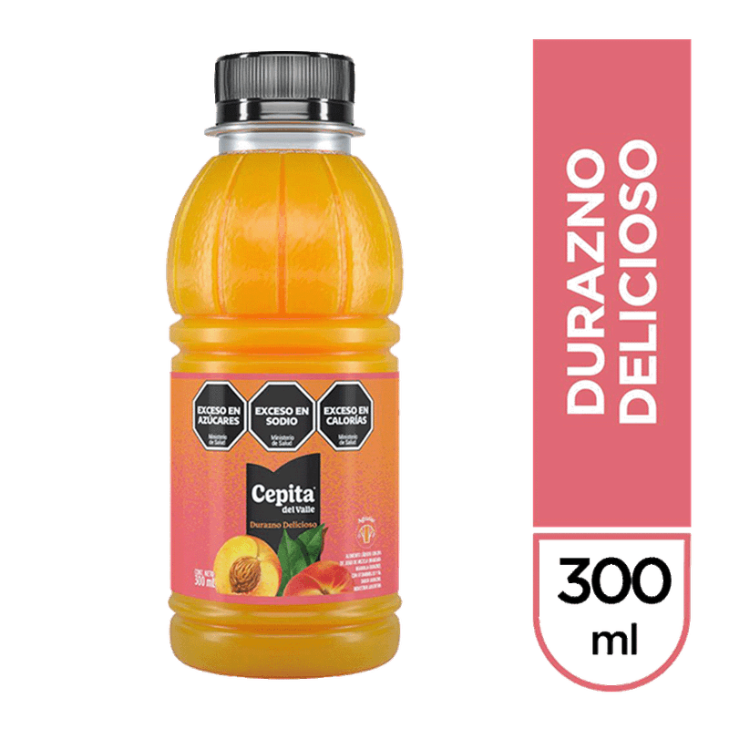 Jugo CEPITA Durazno Botella 300