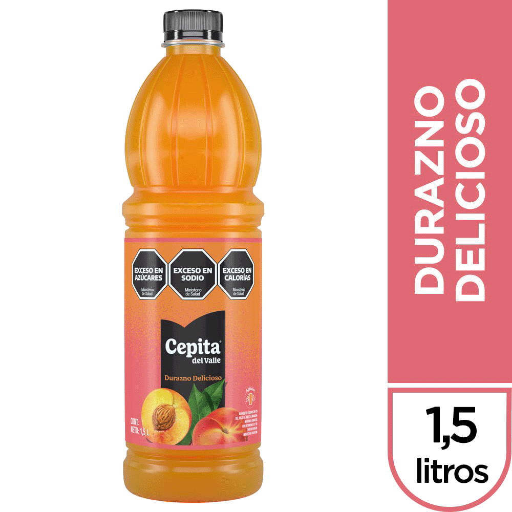 Jugo Cepita del Valle Durazno Delicioso 1.5 l
