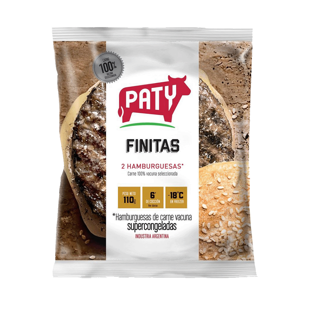 Hamburguesas Paty x 2 Unid. Finitas