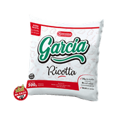 Ricotta GARCIA Entero Bajo Sodio Sachet 500g