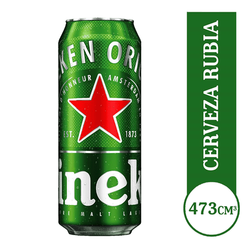 Cerveza HEINEKEN Lata 473ml