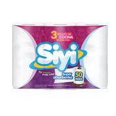Rollo De Cocina SIYI Doble Hoja 50 Paños 3u
