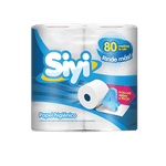 Papel Higiénico SIYI Hoja Simple 80mts 4u