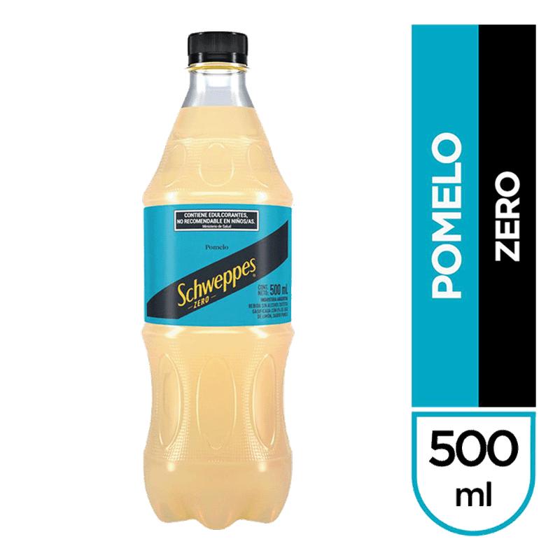Gaseosa SCHWEPPES Pomelo Zero 500c