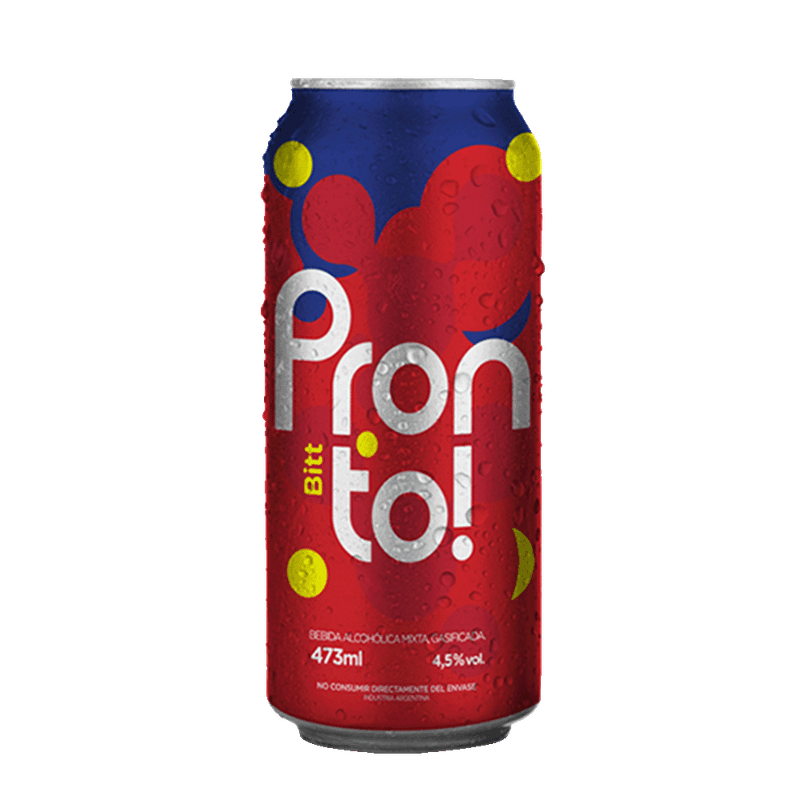 Frizzante PRONTO BITT Lata 473cc