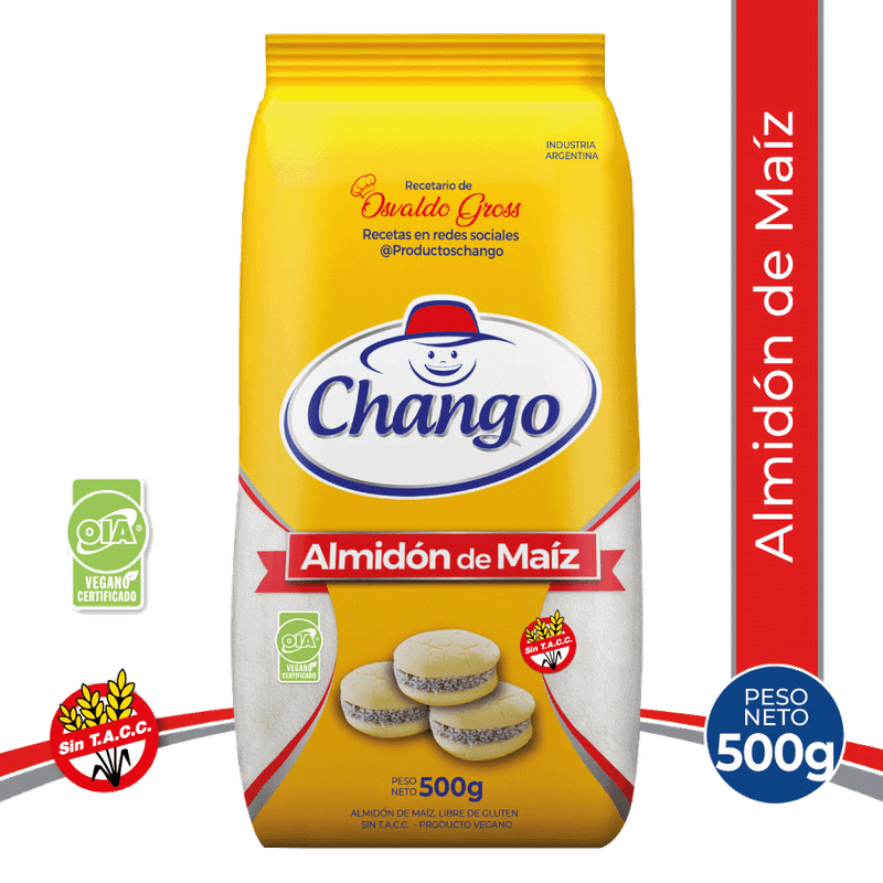 Almidón De Maiz CHANGO 500g