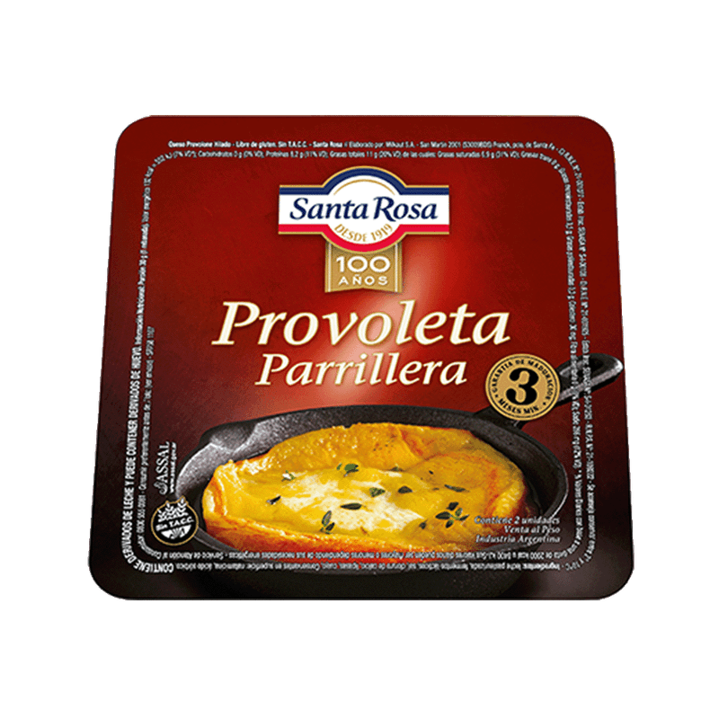 Queso SANTA ROSA Provoleta Trozado Vacio Kg