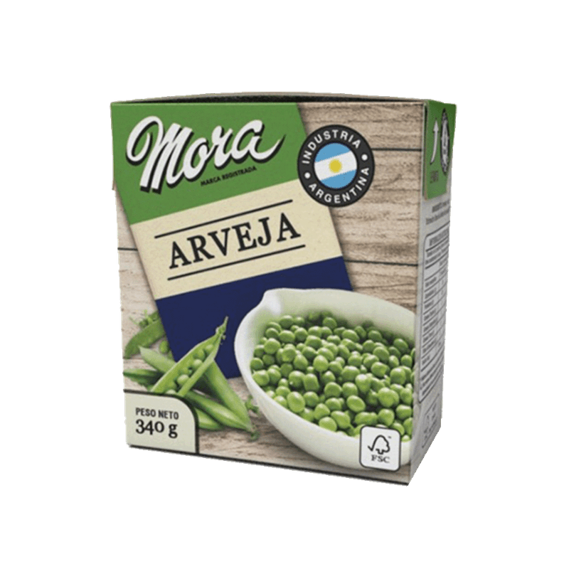 Arvejas MORA Brik 340g