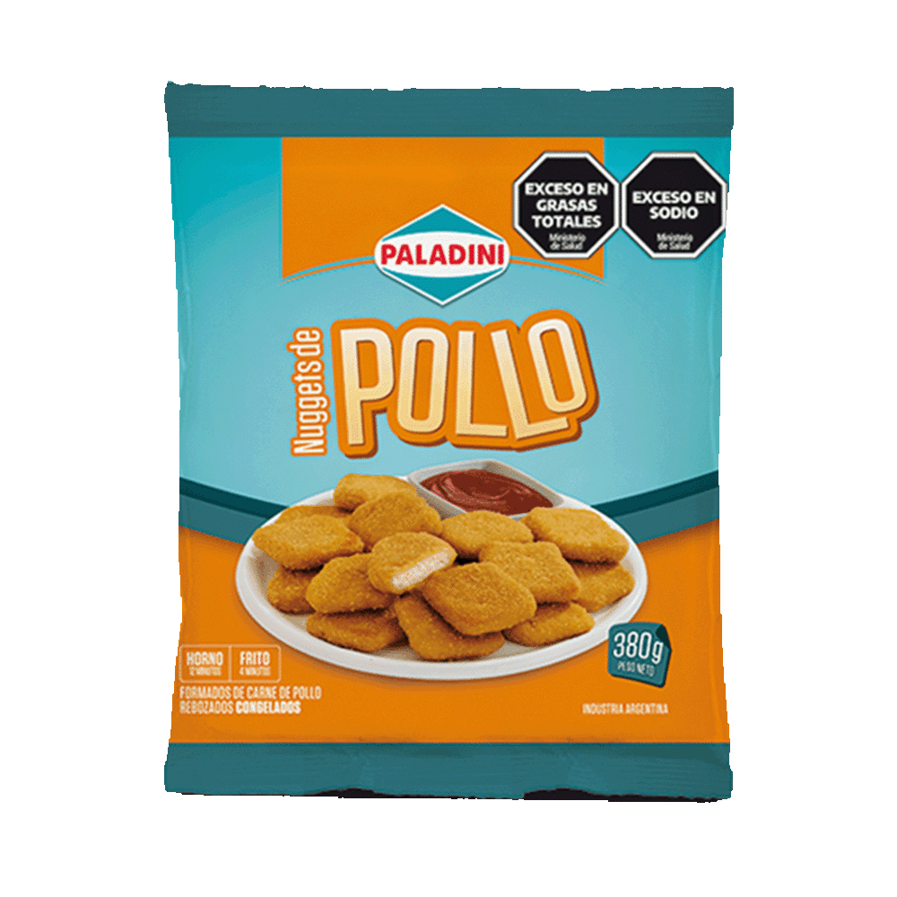 Nuggets de Pollo Paladini x 380 gr