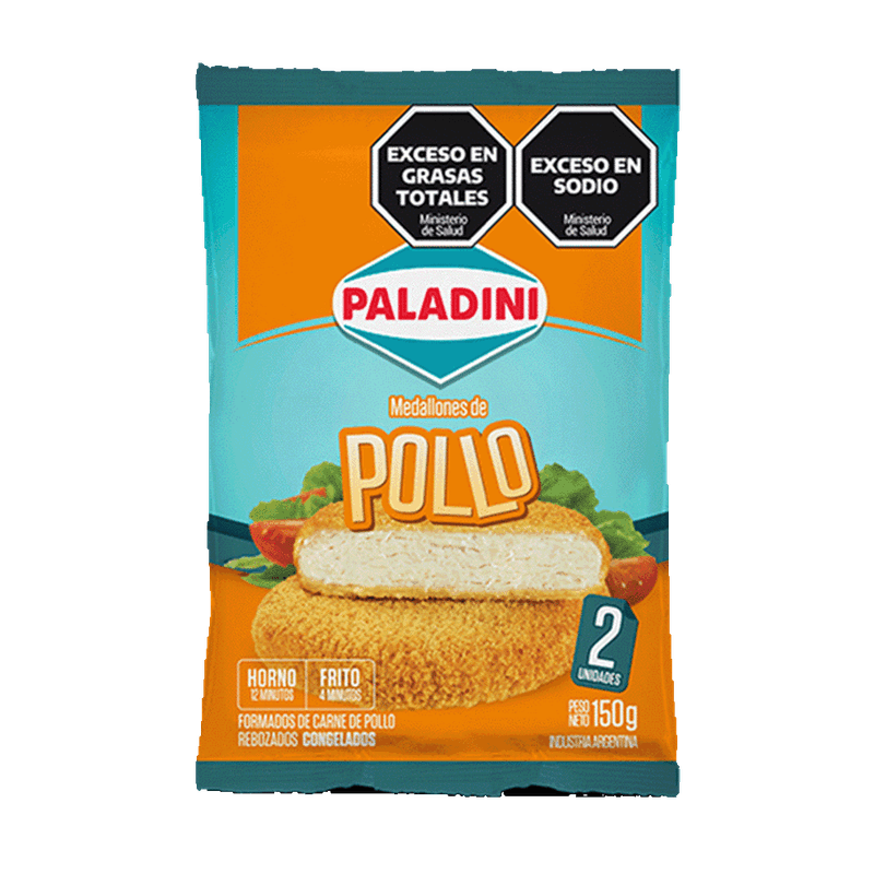 Medallon PALADINI De Pollo 2u