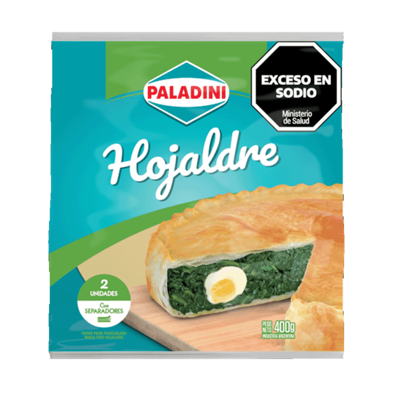 Discos PALADINI Para Pascualina Hojaldre 400g