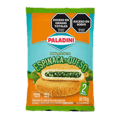 Medallon PALADINI Espinaca Y Queso 2u