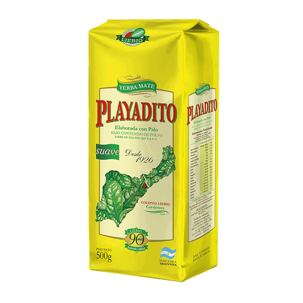 Yerba Mate Playadito con Palo 500 gr