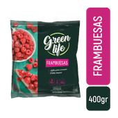 Frambuesas GREEN LIFE Congeladas 400g
