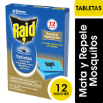 Tabletas RAID MMM Rápida Acción 12u